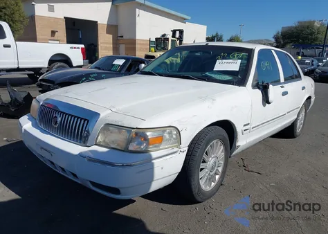 2010 Mercury Grand Marquis Ls (Fleet Only) из США, поврежденный, VIN 2MEBM7FV2AX636705